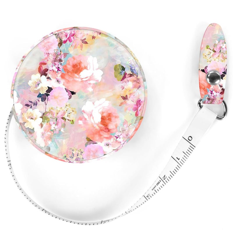 Gerkia Sewing Tape Measure，Colour Printed Small Retractable Soft Measuring Tape for Tailor Cloth Fabric Body Measurements. - Image 1